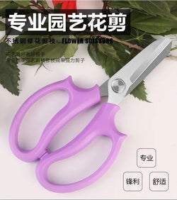 Flower & Branch Pruning Scissors – Sharp Steel Blades