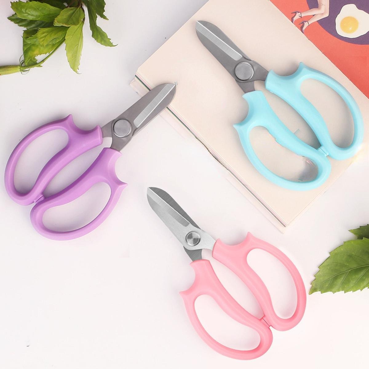 Flower & Branch Pruning Scissors – Sharp Steel Blades